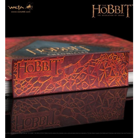 (The Hobbit) Dragon - kožená záložka